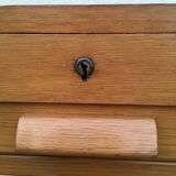 Curtain filing cabinet