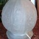 Globe suspension art deco table lamp