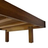 Vintage daybed with drawers 1960s in teak minimalist design