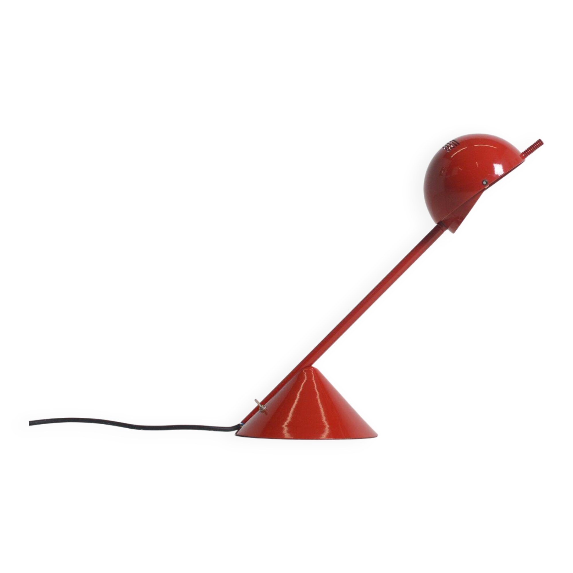 Italian desk lamp with geometric shapes, 1970s