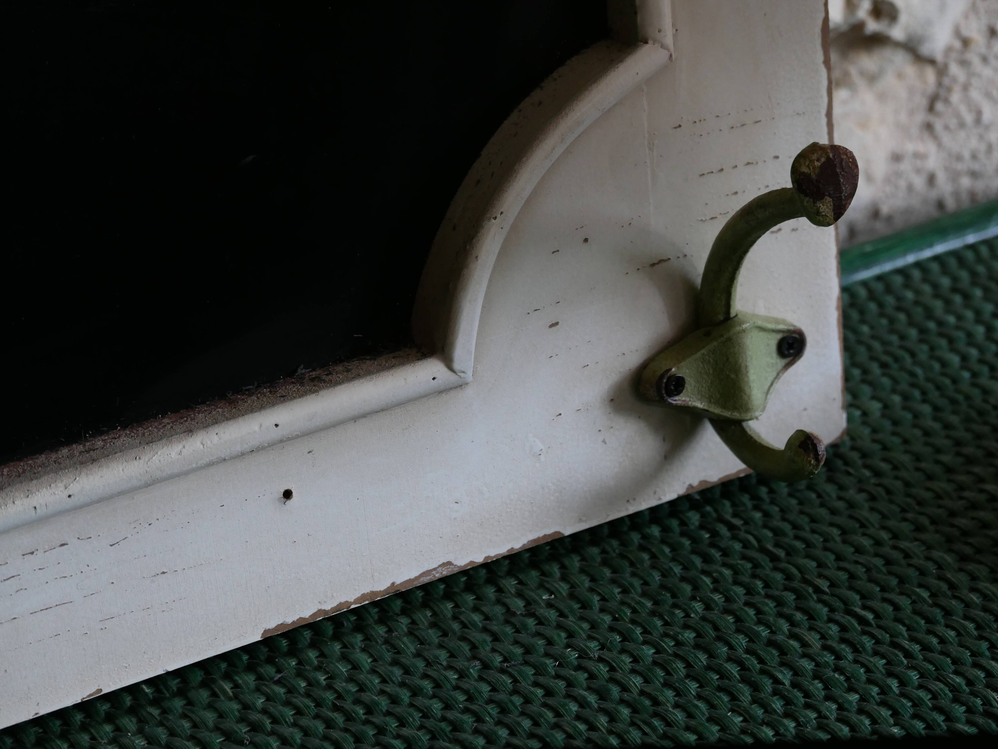 Coat hook slate board