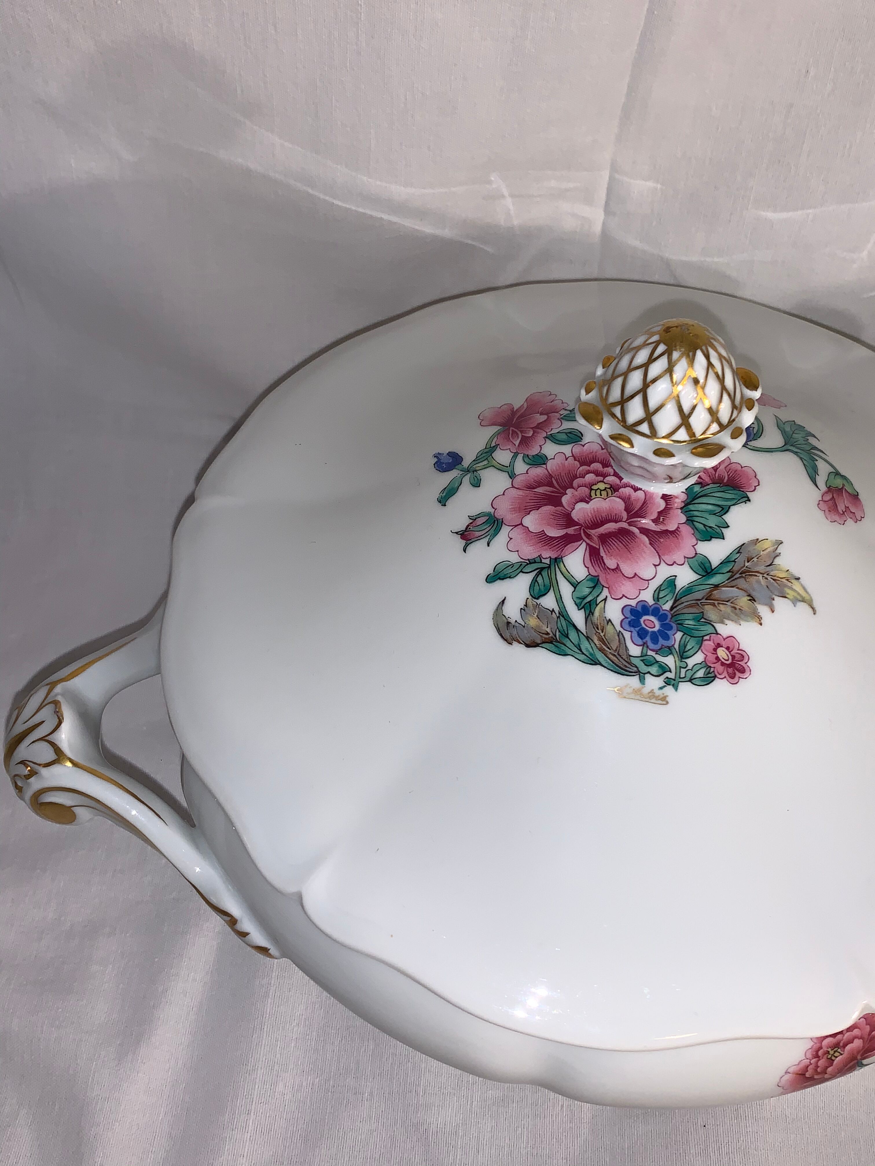 The Count d'Artois' dismissal dish service