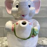 Vintage 80s elephant teapot