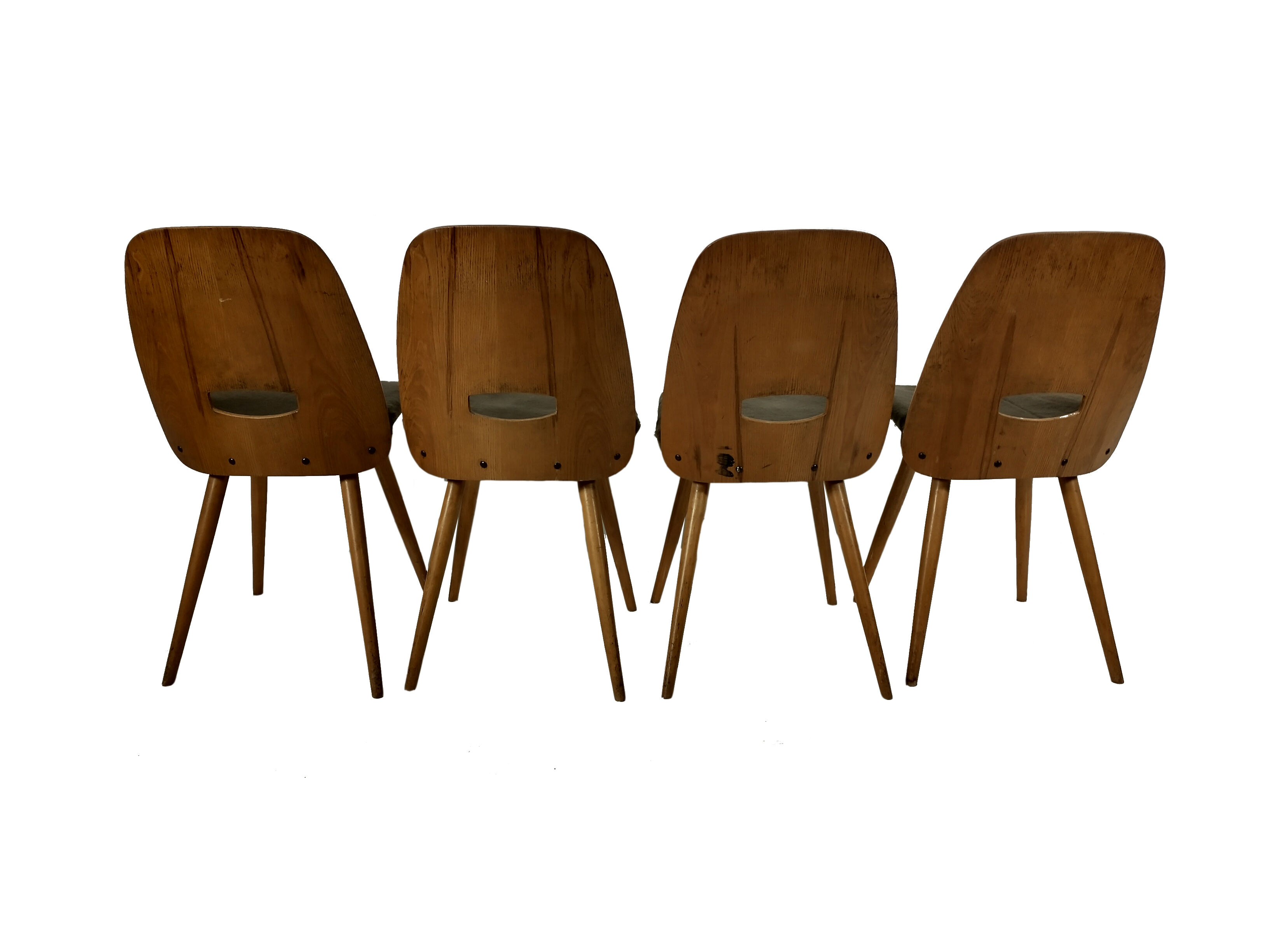 Dining chairs from tatra, 1960s, set of 4