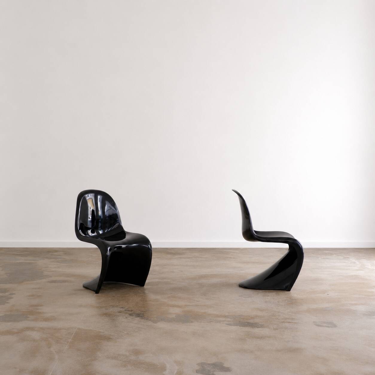 Panton chairs by Verner Panton for Herman Miller / Fehlbaum, 1971