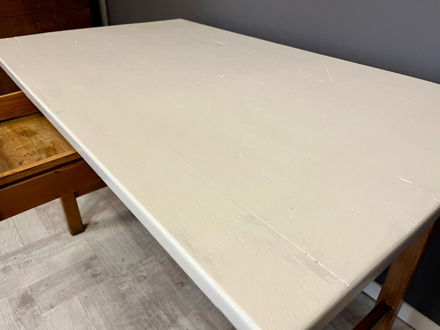 Old kitchen table, wooden