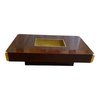 Coffee table by Willy RIZZO for Mario SABOT