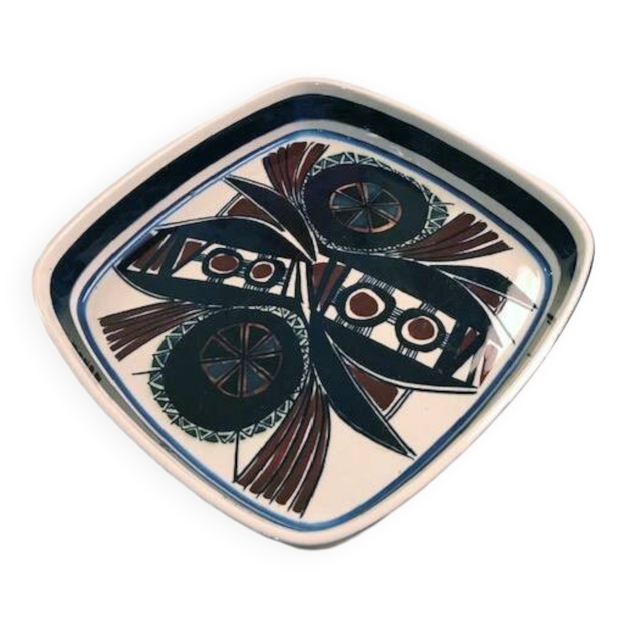 Vintage Pocket tray • Dish • Ceramic • Baca Royal Coppenhagen • 1980