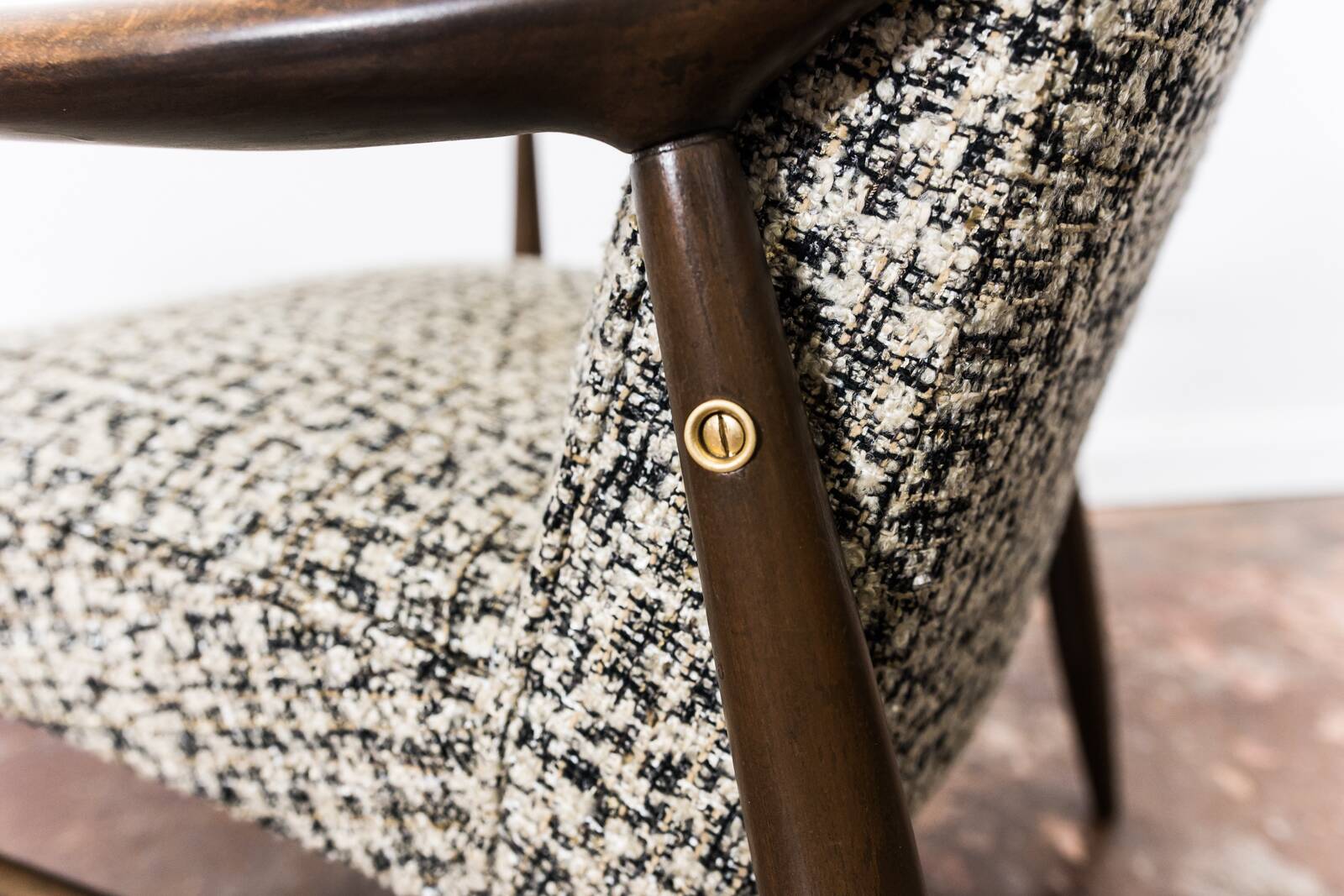 Customizable Pair Of Restored Mid Century Armchairs By Juliusz Kędziorek, 1960s