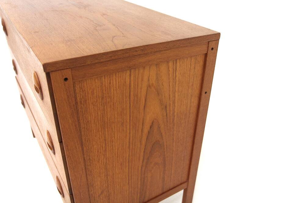 Scandinavian teak chest of drawers, Sweden, 1960