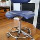 Fauteuil de dentiste en cuir vintage