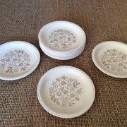 9 assiettes à dessert
