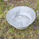 Old zinc basin