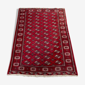 Vintage carpet bukhara afghan 196x274 cm