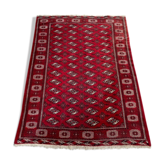 Vintage carpet bukhara afghan 196x274 cm