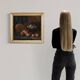 Antique Italian still life painting from the 18th century