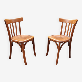 Pair of 60s bistro chairs