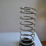 Chrome metal spring umbrella holder