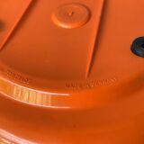 Orange kitchen scale space age Soehnle Germany