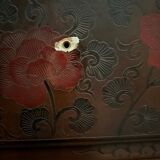 Chinese lacquer chest of drawers decorated with dragon late 19th century