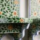 Pair of hand-painted Tunisian bedside tables or shelves