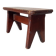 Vintage wooden plant stand stool