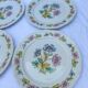 Ensemble de 6 assiettes plates Moulins des Loups
