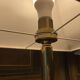 Pair of Italian lamps in travertine by Fratelli Mannelli