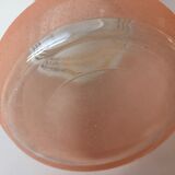 Granite frosted glass hyacinth vase