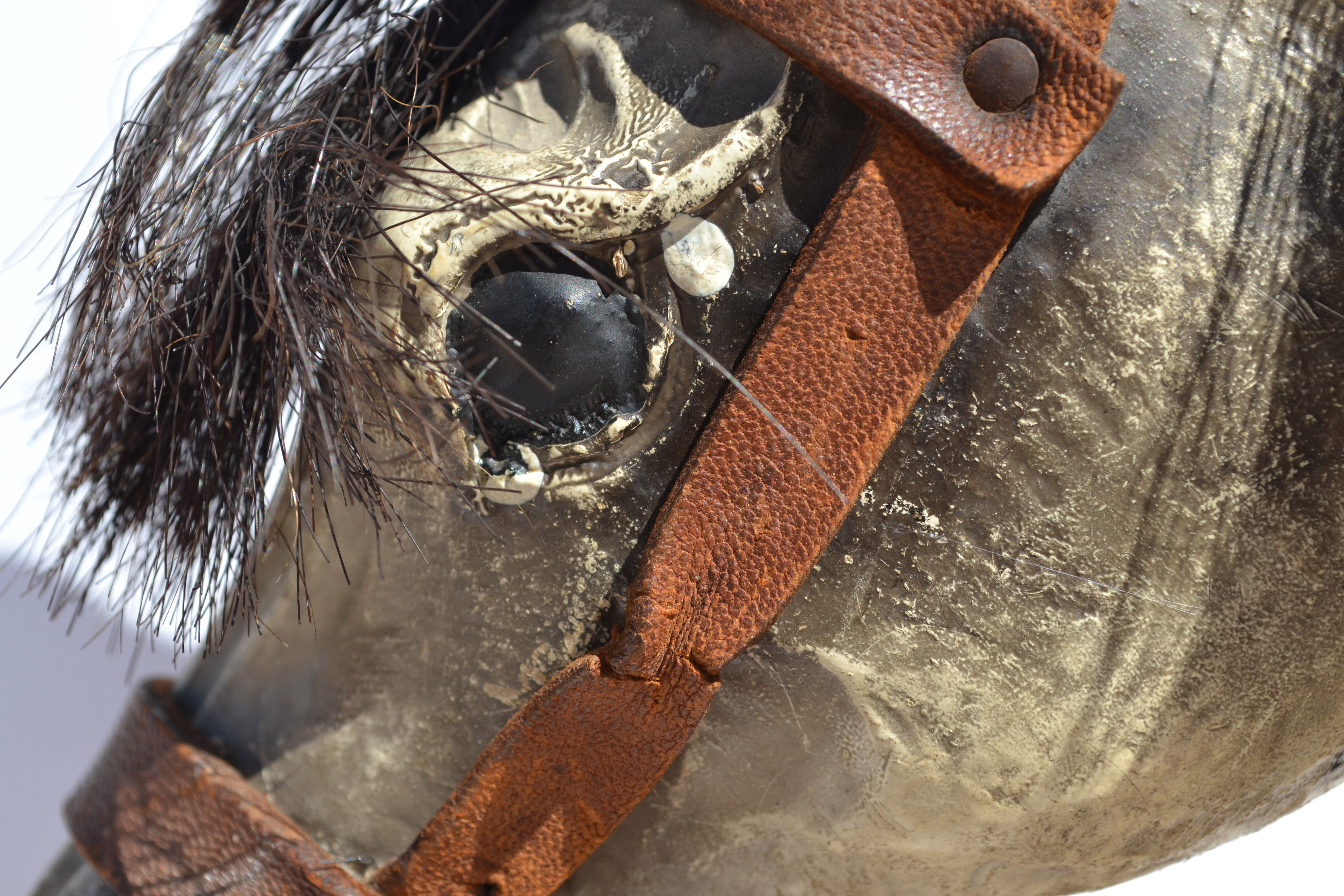 Cheval à bascule des années 1900