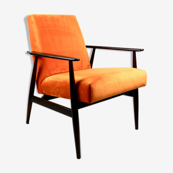Vintage Fox orange easy chair, 1970s