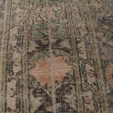 Vintage Turkish Oushak Rug Handwoven 59x674 cm