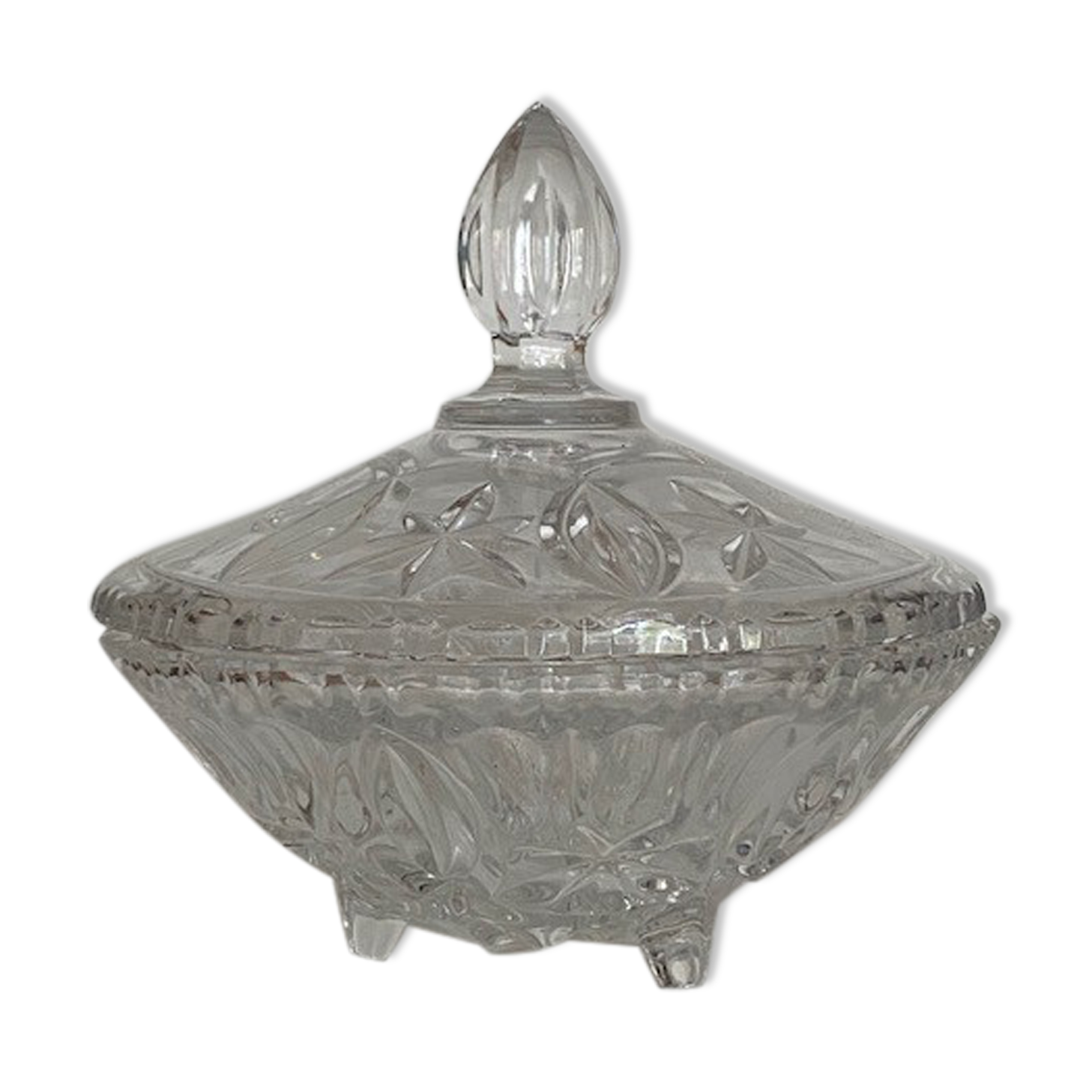 Chiseled crystal candy
