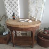 Solid wood block