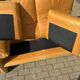 Beautiful Cassina Maralunga 2-seater in camel light patinated natural leather.