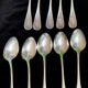 Silver metal cutlery SFAM 72 G