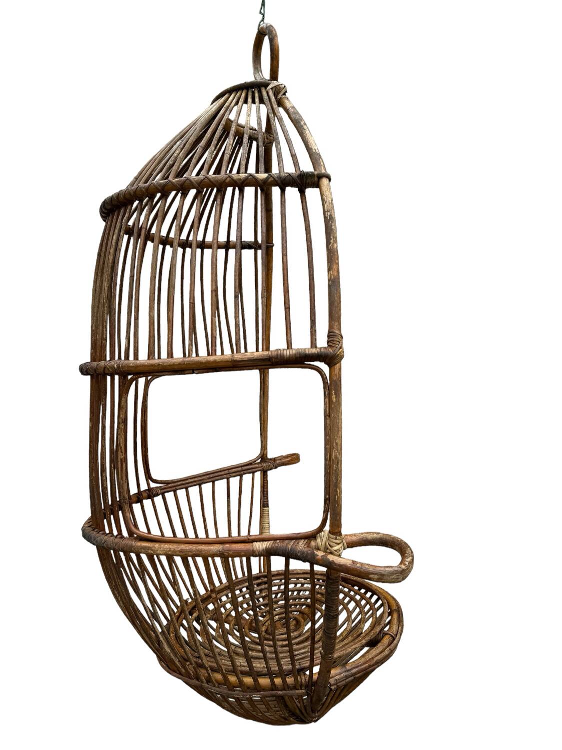 Vintage Italian hanging chair by Fratelli Castano, 1950s