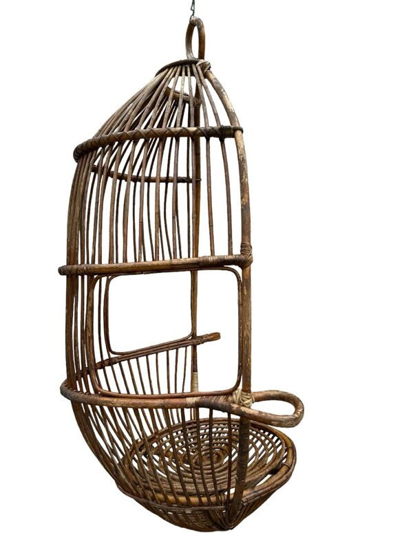 Fauteuil suspendu italien vintage par Fratelli Castano, années 1950