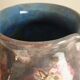 Rooster pitcher vase, glazed ceramic signed Jeanne Azambourg, Le Clos De Joye, 1960s