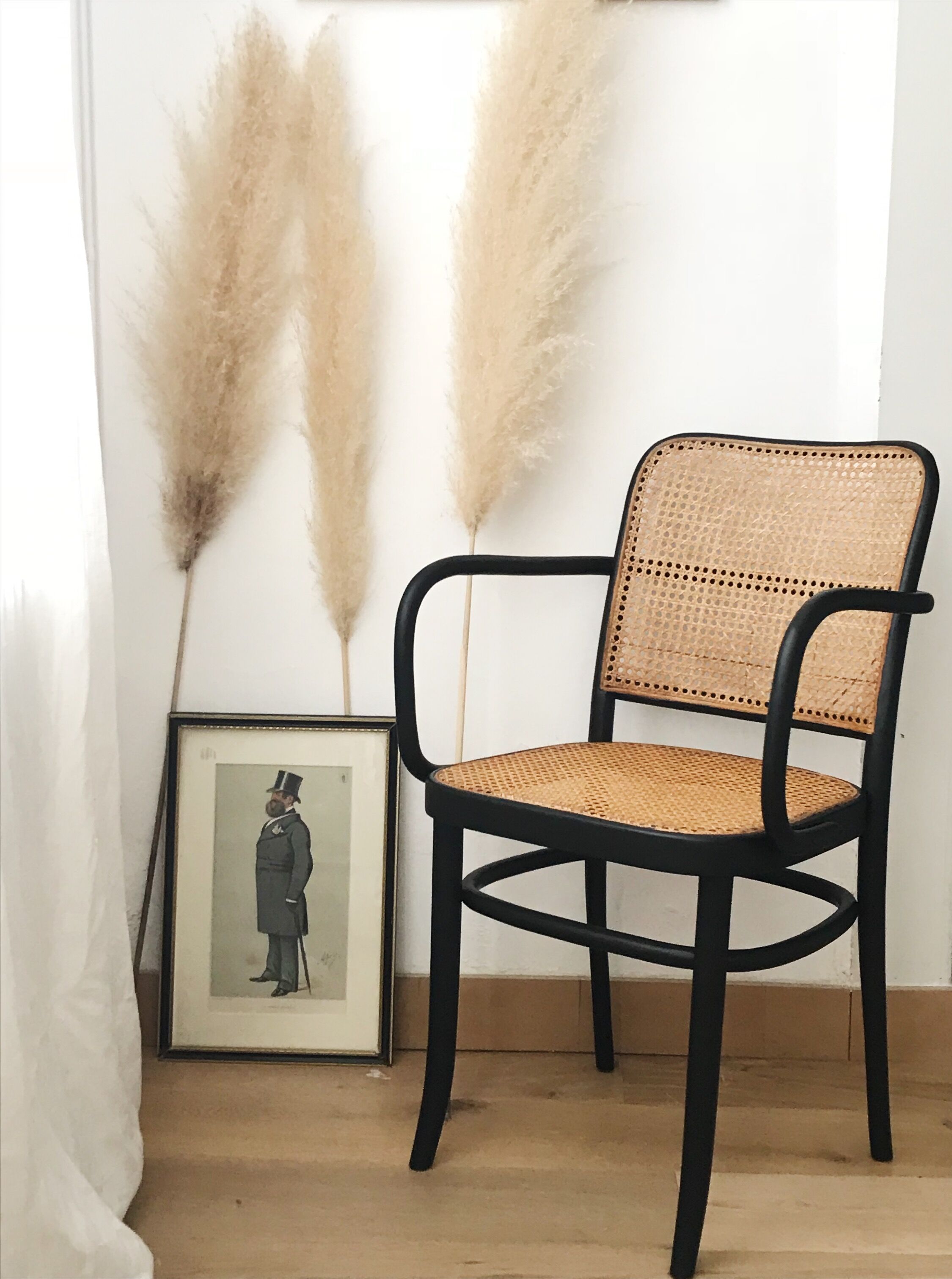 Pair of 811 Josef Hoffman design armchairs