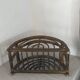 Bamboo and rattan magazine rack
