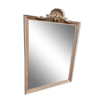 Brass mirror 1970, 35x50 cm