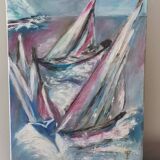 Oil on canvas Simone Fougere