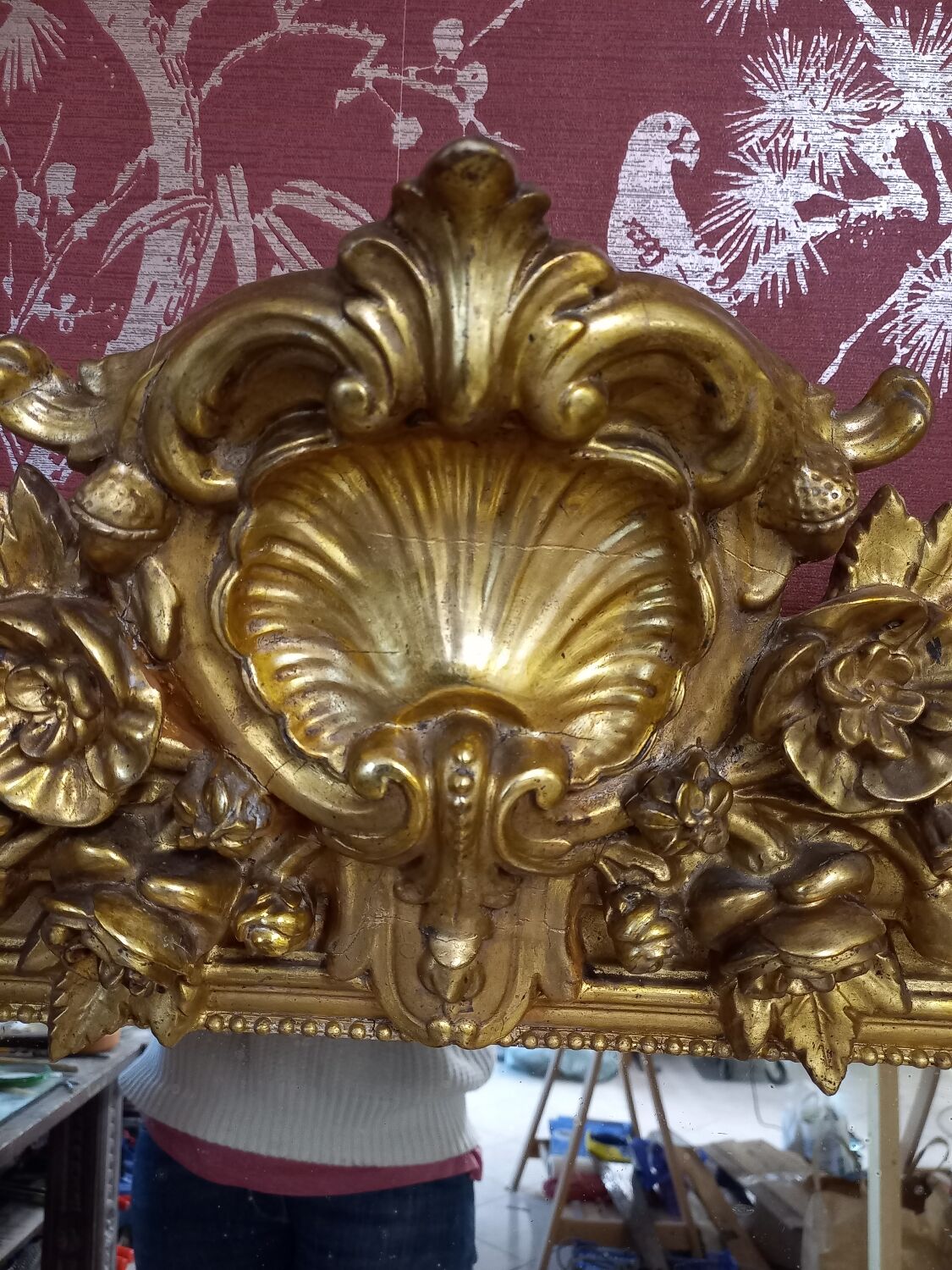 Mirror XX Louis Philippe 120 x 78