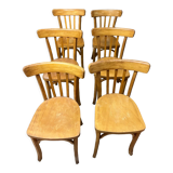 Set of 6 Luterma bistro chairs