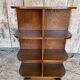 Shelf antique furniture art deco oak wood 1920s 1930s vintage