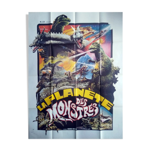 Affiche la planète des monstres