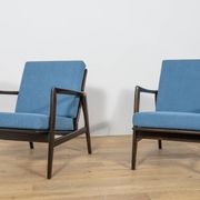 Model 300-139 Mid Century Modern Armchairs from Swarzędz Factory, Poland.