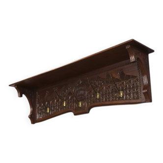 Antique Art Nouveau coat rack