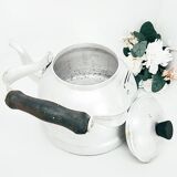 Vintage aluminium kettle